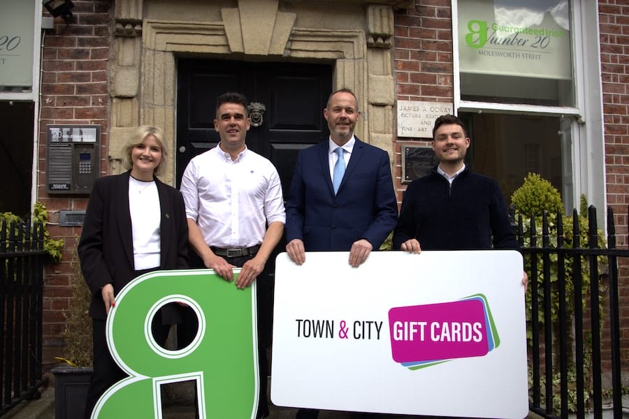 Guaranteed Irish backs trailblazing Town & City Gift Cards concept - Irish Tech News
