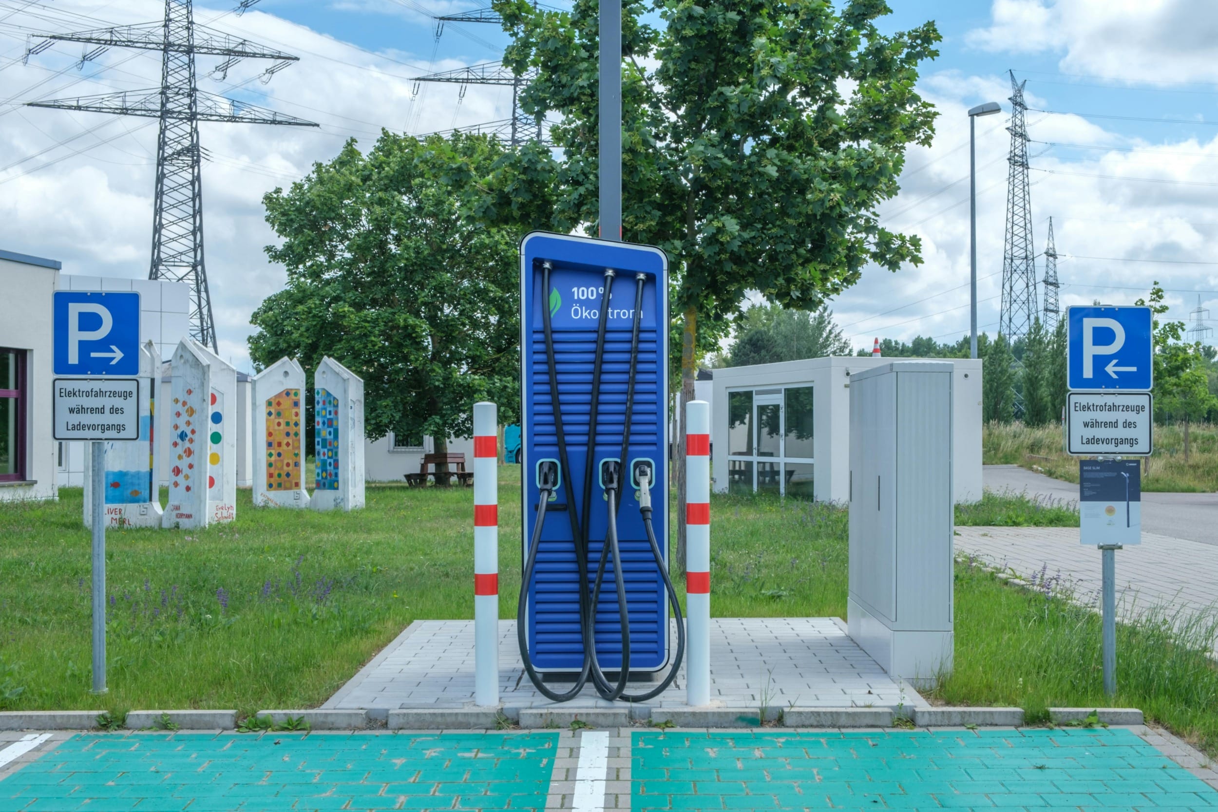 New high-speed electric charging hubs